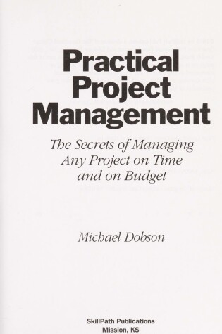 Cover of Practical Project Management