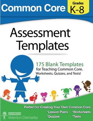 Book cover for Common Core Assessment Templates