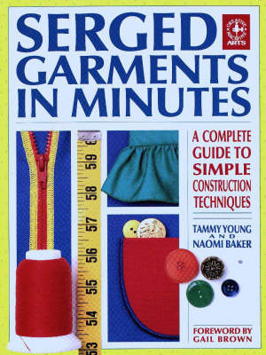 Book cover for Serged Garments in Minutes