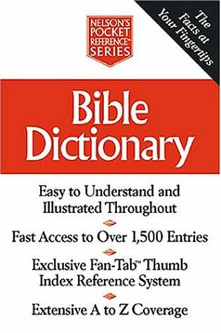 Cover of Bible Dictionary