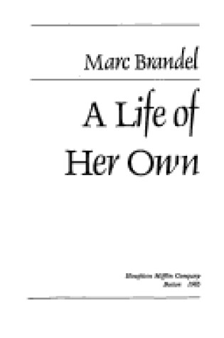 Cover of A Life of Her Own