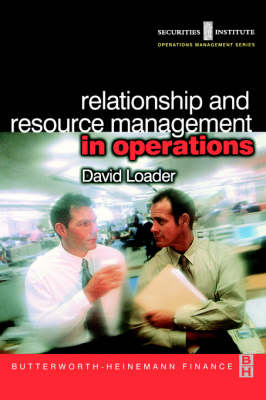 Book cover for Relationship and Resource Management in Operations