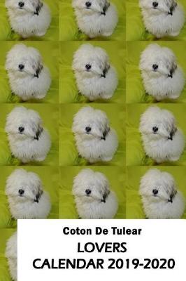 Book cover for Coton De Tulear Lovers Calendar 2019-2020