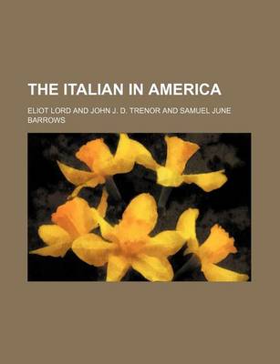 Book cover for The Italian in America