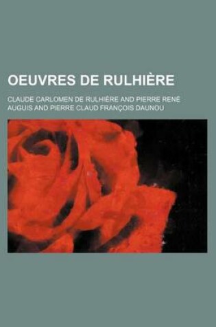 Cover of Oeuvres de Rulhiere (1)