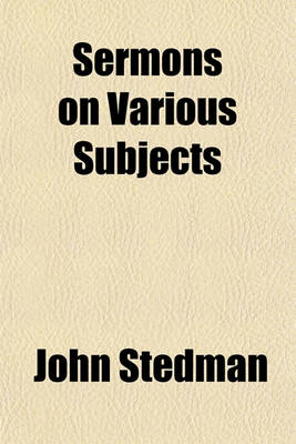 Book cover for Sermons on Various Subjects