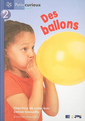 Book cover for Des Ballons