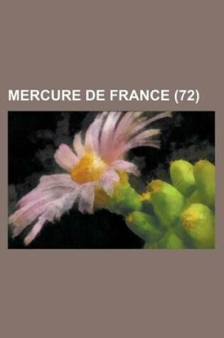 Cover of Mercure de France (72 )