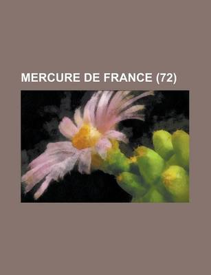 Book cover for Mercure de France (72 )