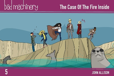 Book cover for Bad Machinery Vol. 5