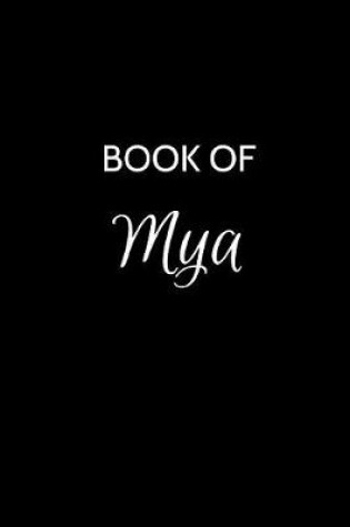 Cover of Book of Mya