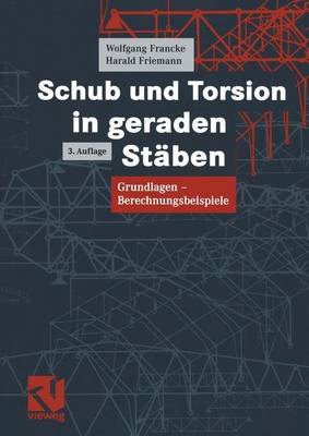 Book cover for Schub Und Torsion in Geraden Staben