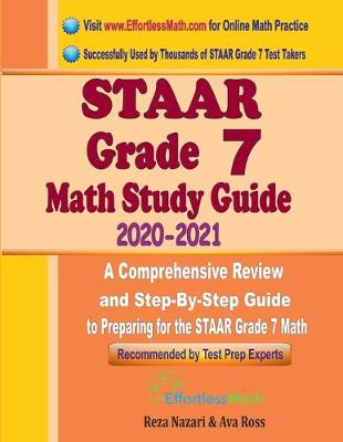 Book cover for STAAR Grade 7 Math Study Guide 2020 - 2021
