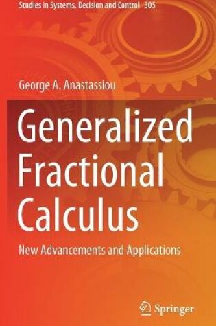 Cover of Generalized Fractional Calculus