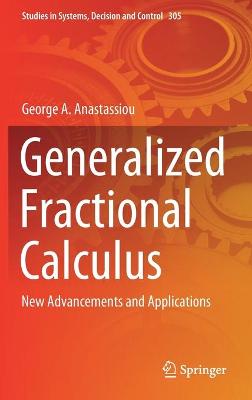 Book cover for Generalized Fractional Calculus