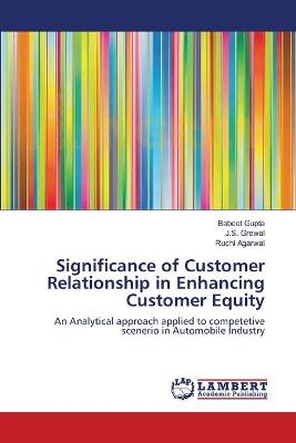 Book cover for Significance of Customer Relationship in Enhancing Customer Equity