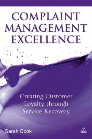 Cover of Complaint Management Excellence