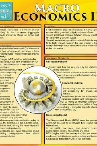 Cover of Macro Economics II (Speedy Study Guides