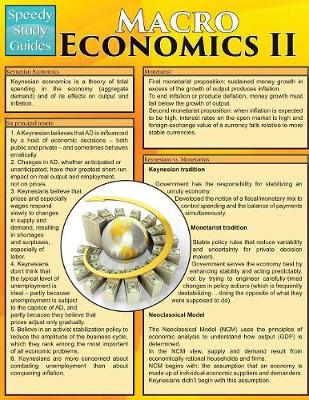 Book cover for Macro Economics II (Speedy Study Guides