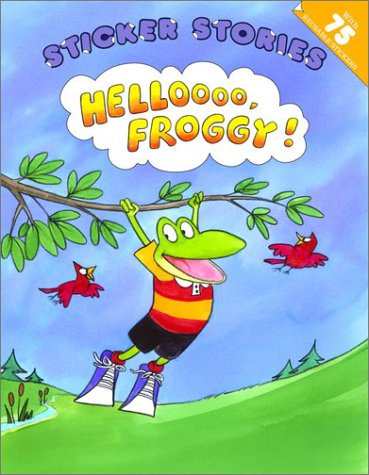 Book cover for Helloooo, Froggy!