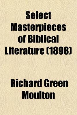 Book cover for Select Masterpieces of Biblical Literature (1898)