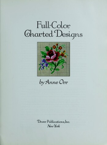 Cover of Full Colour Charted Designs