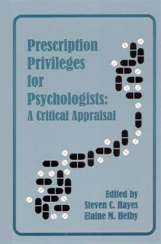 Cover of Prescription Privileges for Psychologists