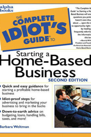 Cover of The Complete Idiot's Guide to Starting a Home-Based Business