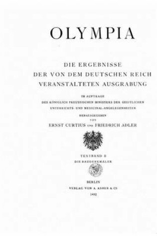 Cover of Olympia, die ergebnisse der von dem Deutschen Reich veranstalteten ausgrabung