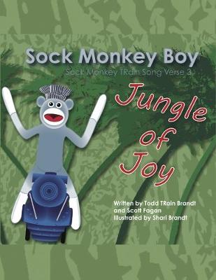 Book cover for Jungle of Joy: Sock Monkey Train Song Verse 3