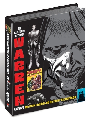 Cover of The Illustrated History of Warren Magazines Deluxe