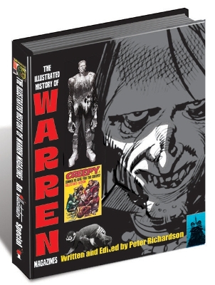 Book cover for The Illustrated History of Warren Magazines Deluxe