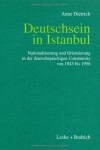 Book cover for Deutschsein in Istanbul