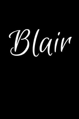 Book cover for Blair