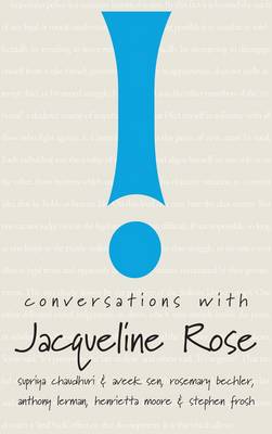 Book cover for Conversations with Jacqueline Rose