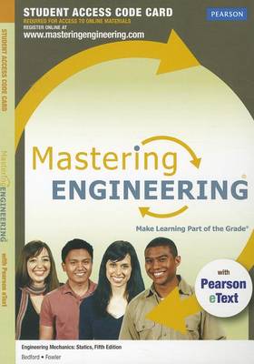 Book cover for Mastering Engineering with Pearson eText -- Access Card -- for Engineering Mechanics