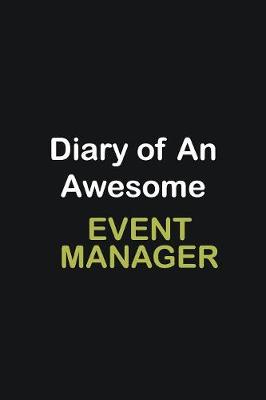 Book cover for Diary of an awesome Event Manager