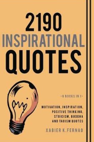 Cover of 2190 Inspirational Quotes
