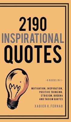 Book cover for 2190 Inspirational Quotes