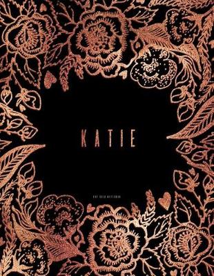 Book cover for Katie Dot Grid Notebook