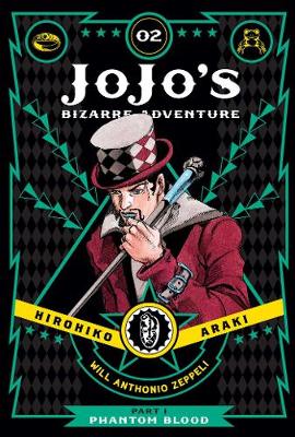 Book cover for JoJo's Bizarre Adventure: Part 1--Phantom Blood, Vol. 2