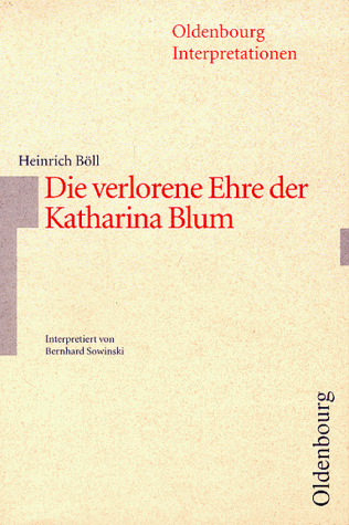 Book cover for Die Verlorene Ehre Der Katherine