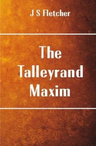 Cover of The Talleyrand Maxim