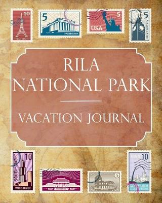 Book cover for Rila National Park Vacation Journal