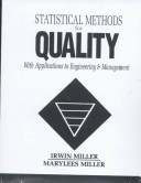 Book cover for Statistical Methods for Quality