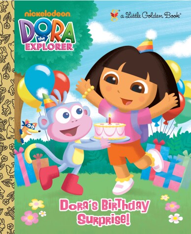 Book cover for Dora's Birthday Surprise! (Dora the Explorer)