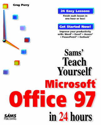 Book cover for Sams Teach Yourself Microsoft Office 97 in 24 Hours