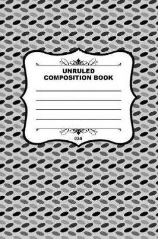 Cover of Unruled Composition Book 024