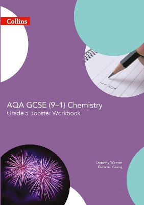 Book cover for AQA GCSE Chemistry 9-1 Grade 5 Booster Workbook