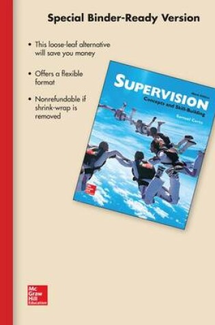 Cover of Loose-Leaf for Supervision: Concepts & Skill-Building